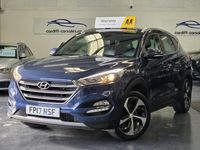 Used Hyundai Tucson 136 HP (100 kW) 2017 Blue SUV