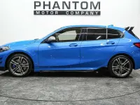Used BMW M135 Comfort Edition 306 HP (225 kW) 2021 Blue Hatchback