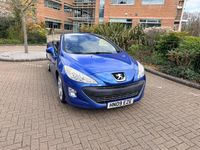 Used Peugeot 308 CC GTi 140 HP (102 kW) 2009 Blue Cabriolet