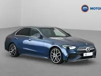 Used Mercedes C300 AMG line 258 HP (189 kW) 2024 Blue Sedan
