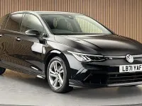 Used VW Golf VIII R-line 150 HP (110 kW) 2022 Black Hatchback
