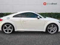 Begagnad Audi TT S-Line 245 HK (180 kW) 2022 Vit Sportkupé
