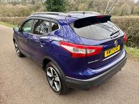 Used Nissan Qashqai N-Connecta 130 HP (95 kW) 2017 Blue SUV