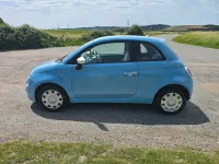 Used Fiat 500 69 HP (50 kW) 2014 Blue Hatchback