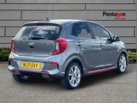 Used Kia Picanto GT-Line S 99 HP (72 kW) 2021 Grey Hatchback