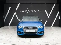 Used Audi S3 Cabriolet Performance 300 HP (220 kW) 2018 Blue Cabriolet