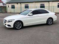 Begagnad Mercedes C200 2017 Vit Sedan
