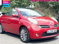 Used Nissan Micra C+C 2005 Red Cabriolet