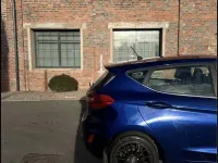 Usado Ford Fiesta Zetec 2017 Azul Citadino