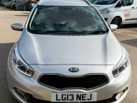Used Kia Ceed Sportswagon 126 HP (92 kW) 2013 Silver Estate