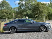 Used Mercedes CLS220 AMG line 177 HP (130 kW) 2016 Grey Coupe