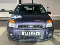 Used Ford Fusion Zetec 101 HP (74 kW) 2006 Purple Hatchback