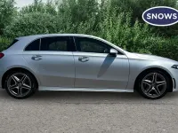 Used Mercedes A200 AMG line 163 HP (119 kW) 2019 Silver