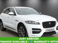Used Jaguar F-Pace R-Sport 180 HP (132 kW) 2018 White SUV