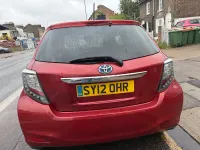 Used Toyota Yaris T4 2012 Red Hatchback
