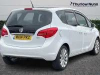 Used Vauxhall Meriva 110 HP (80 kW) 2014 White MPV