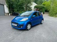 Used Peugeot 107 Active 68 HP (50 kW) 2012 Blue Hatchback