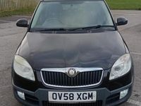 Used Skoda Roomster 105 HP (77 kW) 2009 Black MPV