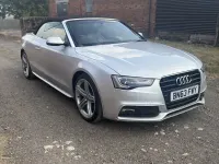 Used Audi A5 Cabriolet S-Line 177 HP (130 kW) 2013 Silver Cabriolet