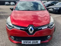 Used Renault Clio Dynamique 90 HP (66 kW) 2014 Red Hatchback