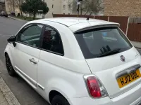 Usado Fiat 500 85 CV (62 kW) 2012 Blanco Utilitario