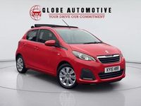 Used Peugeot 108 Active 68 HP (50 kW) 2015 Red Hatchback