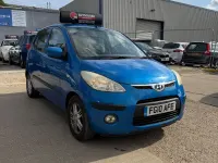 Used Hyundai i10 Comfort 77 HP (56 kW) 2010 Blue Hatchback