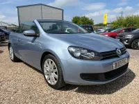 Used VW Golf Cabriolet SE 2013 Blue Cabriolet