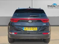 Used Kia Sportage 114 HP (83 kW) 2016 Phantom black SUV