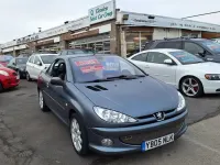 Used Peugeot 206 CC Allure 107 HP (78 kW) 2005 Grey Cabriolet