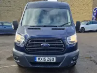 Used Ford Transit 125 HP (91 kW) 2015 Blue Van