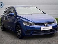 Used VW Polo Match 95 HP (69 kW) 2025 Blue Hatchback
