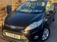 Used Ford Fiesta Zetec 2008 Black Hatchback