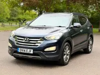 Used Hyundai Santa Fe Premium 2014 Blue SUV
