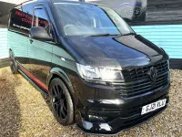 Used VW T6.1 Highline 150 HP (110 kW) 2021 Black Van