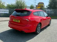 Used Ford Focus ST-Line 120 HP (88 kW) 2020 Red Estate