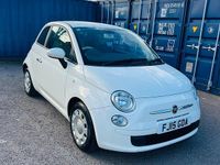 Used Fiat 500 Lounge 69 HP (50 kW) 2015 White Hatchback
