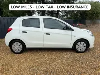Used Mitsubishi Mirage 71 HP (52 kW) 2014 White Hatchback