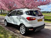 Used Ford Ecosport Titanium 125 HP (91 kW) 2022 White SUV