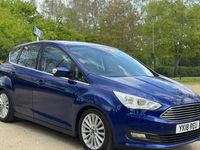 Usado Ford C-MAX Titanium 125 HP (91 kW) 2018 Azul Monovolume