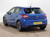 Used Seat Ibiza XCELLENCE Lux 110 HP (80 kW) 2023 Blue Hatchback