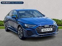 Used Audi A3 S-Line 204 HP (150 kW) 2025 Blue Sedan