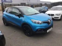 Used Renault Captur Dynamique 90 HP (66 kW) 2014 Blue SUV