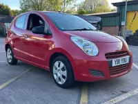 Used Suzuki Alto 68 HP (50 kW) 2011 Red Hatchback
