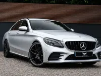 Used Mercedes C220 AMG Line Premium 2020 Silver Sedan