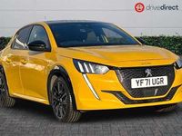 Used Peugeot 208 Premium 131 HP (96 kW) 2022 Yellow Hatchback