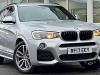 Used BMW X3 M Sport 190 HP (139 kW) 2017 Silver SUV