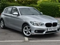 Used BMW 116 Comfort Edition 116 HP (85 kW) 2017 Silver Hatchback