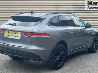 Usado Jaguar F-Pace Chequered Flag 180 HP (132 kW) 2019 Cinzento SUV