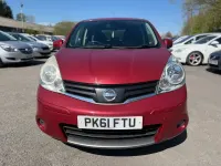 Used Nissan Note N-TEC 110 HP (80 kW) 2011 Red Hatchback